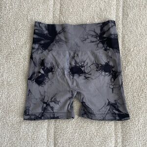 Tie-Dye Biker Shorts